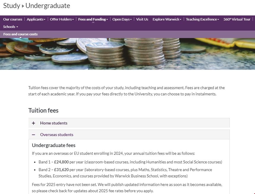 華威大學會計與金融專業(yè)本地學生費用.png 華威大學會計與金融專業(yè)本地學生費用.png