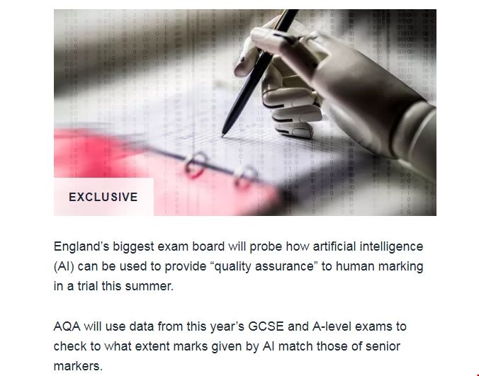 英國AQA考試局夏季大考將試行AI閱卷.png